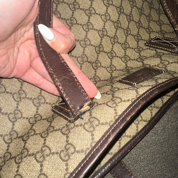 SOLD Gucci Brown Tote Bag - Picture 7 of 9